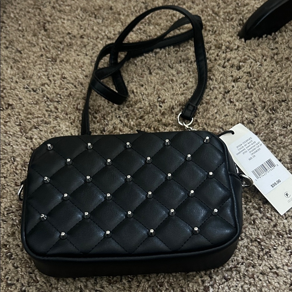 Rebecca Minkoff Black Studded Crossbody Bag